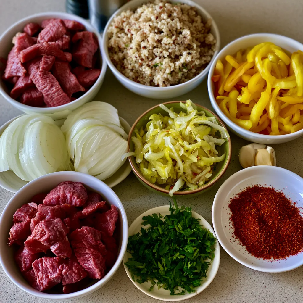 Smoked Beef Bowls
