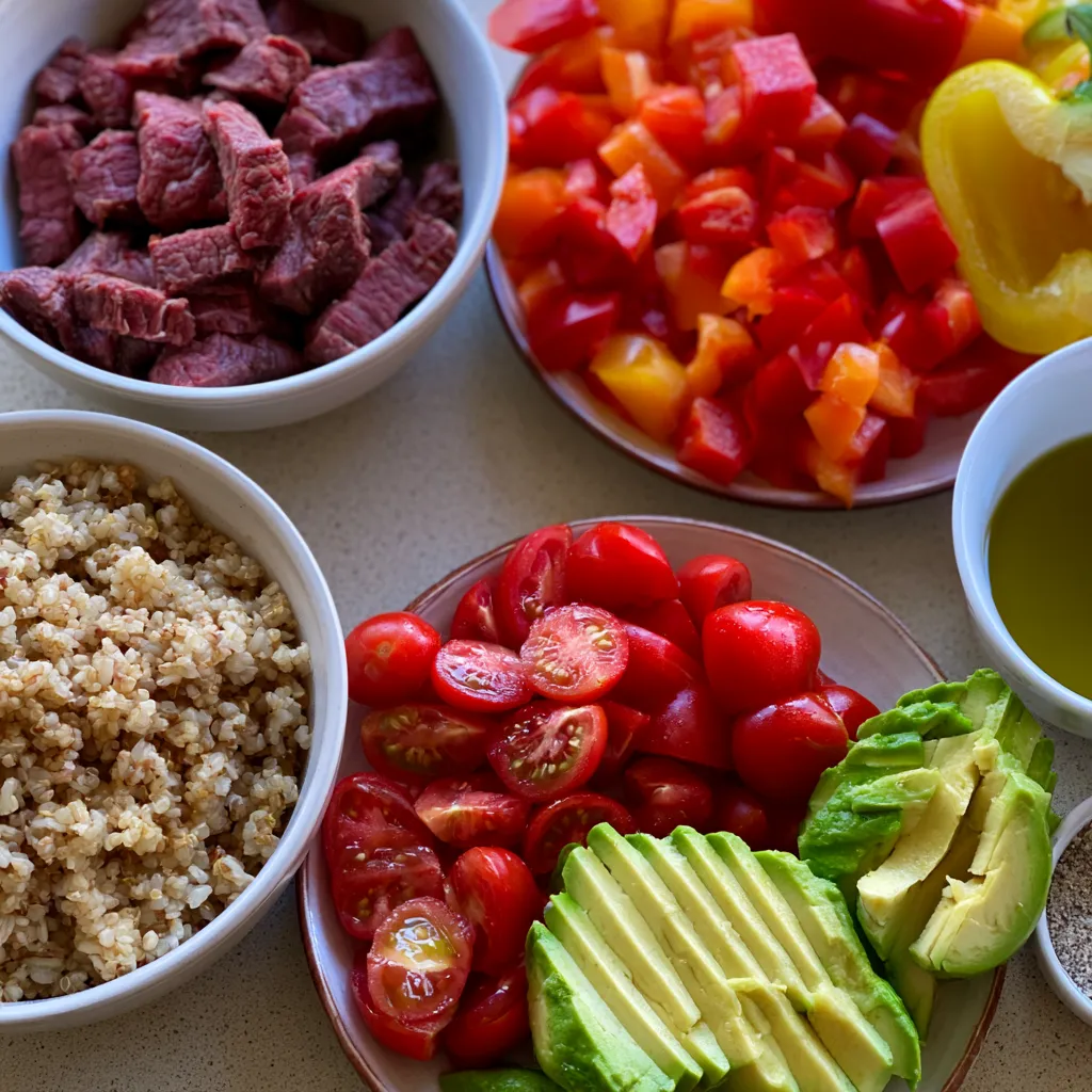 Smoked Beef Bowls