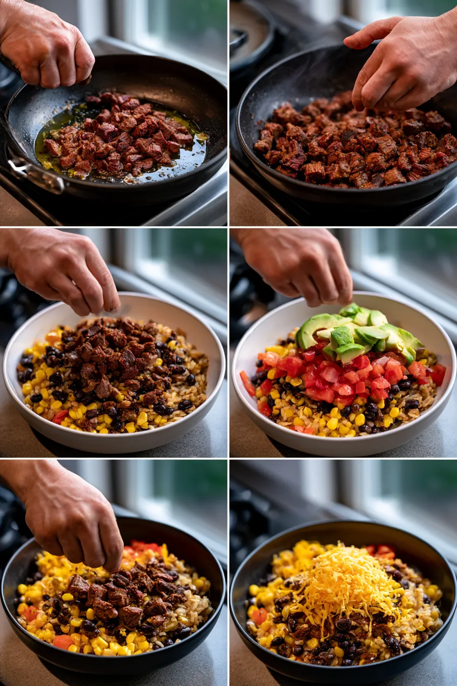 Smoked Beef Bowls