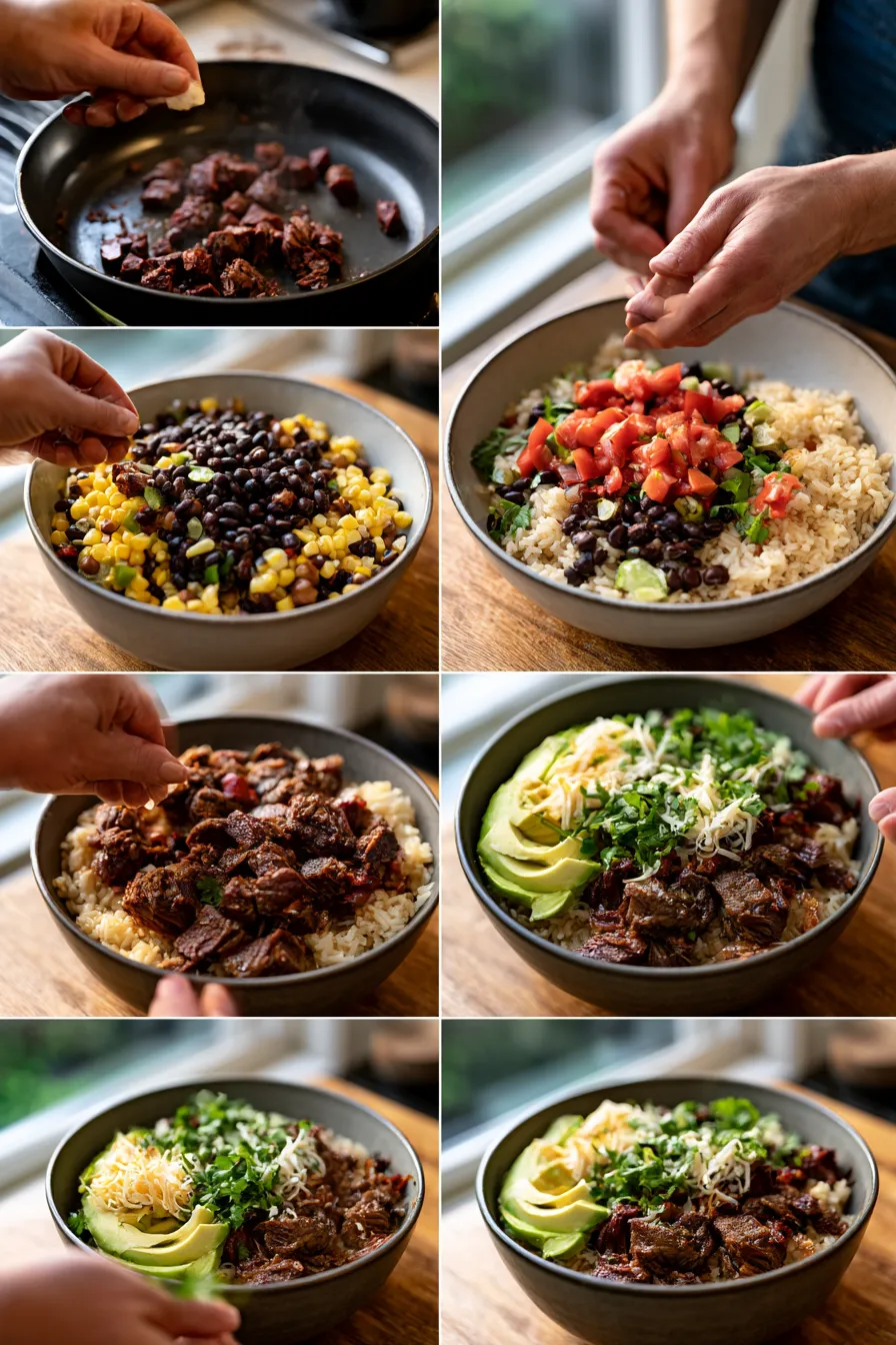 Smoked Beef Bowls