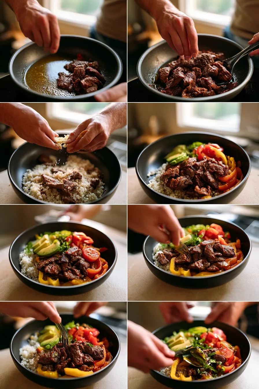 Smoked Beef Bowls