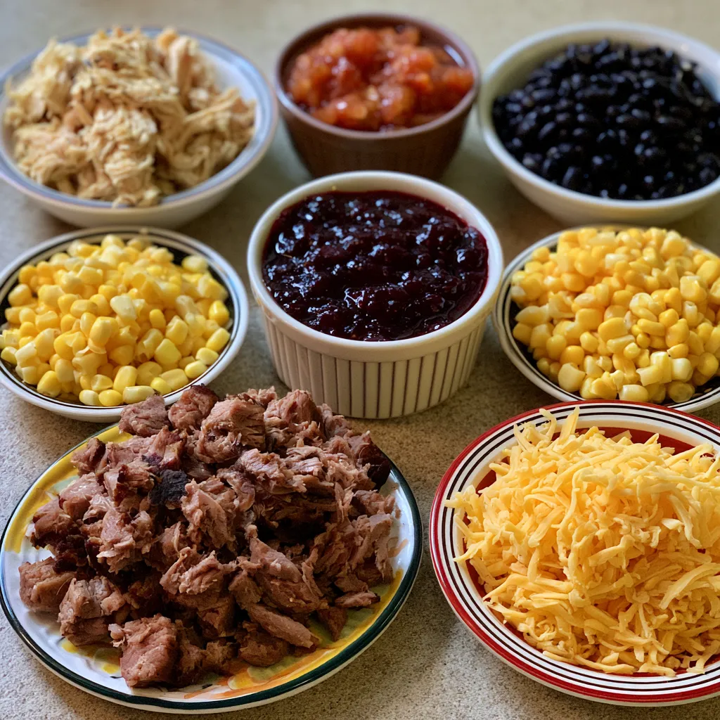 Smoked Beef Chicken Casserole