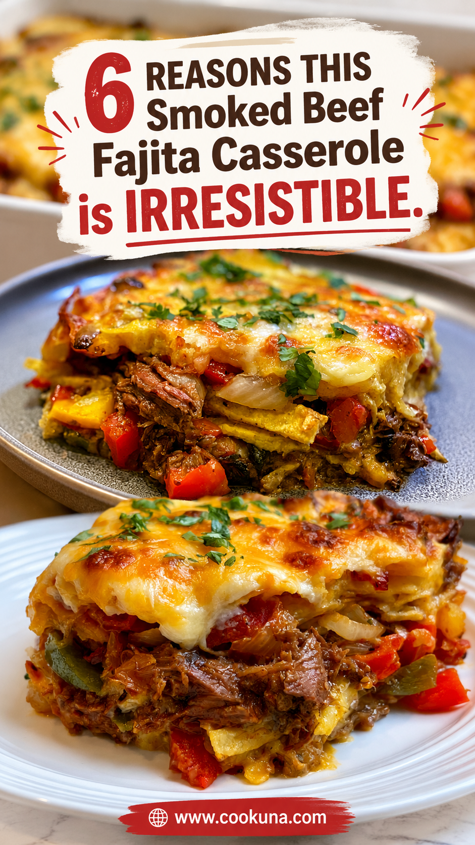 Smoked Beef Fajita Casserole