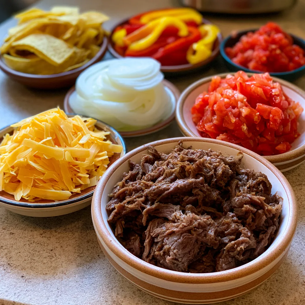 Smoked Beef Fajita Casserole