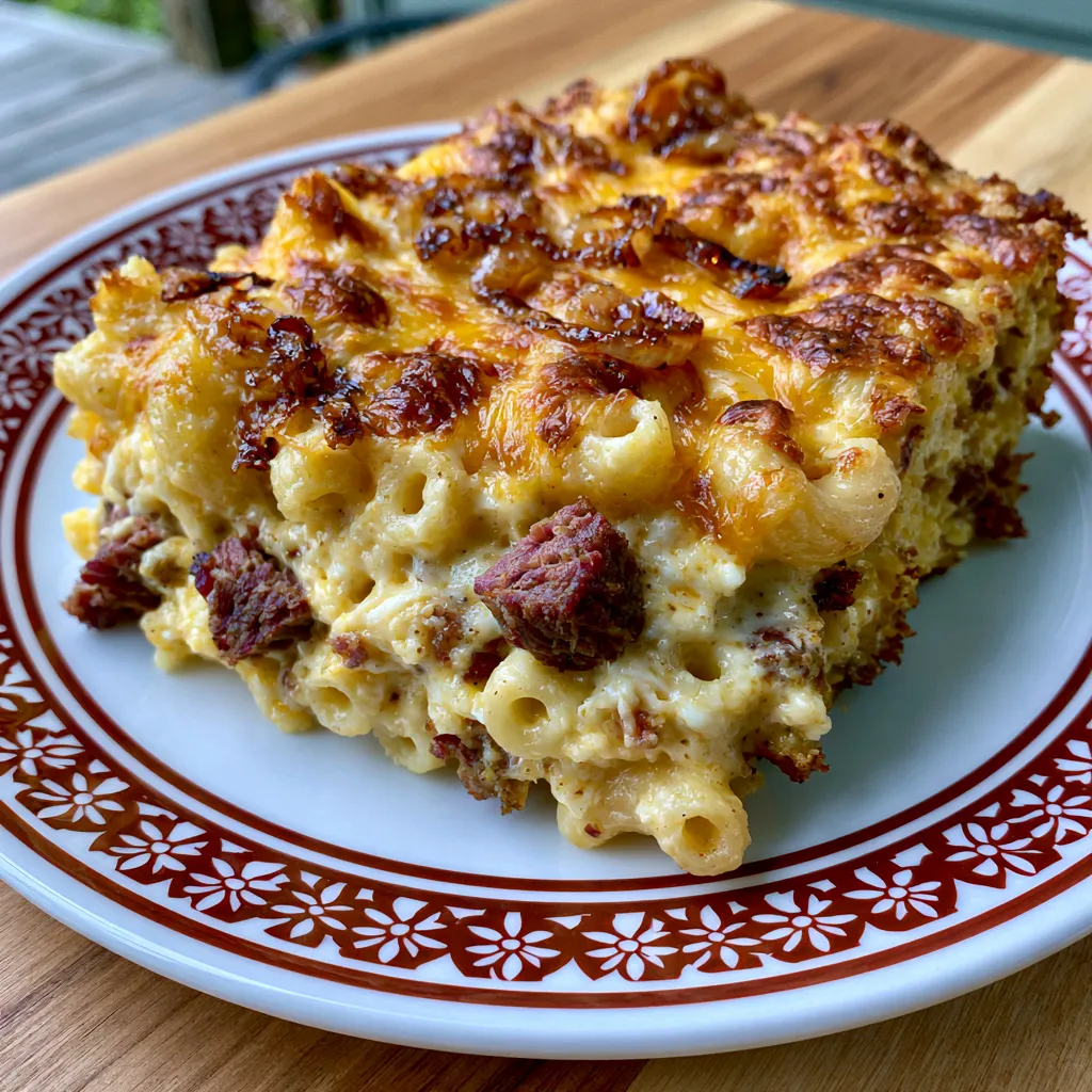 Smoked Beef Mac & Cheese