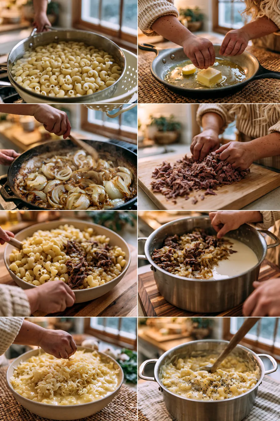 Smoked Beef Mac & Cheese