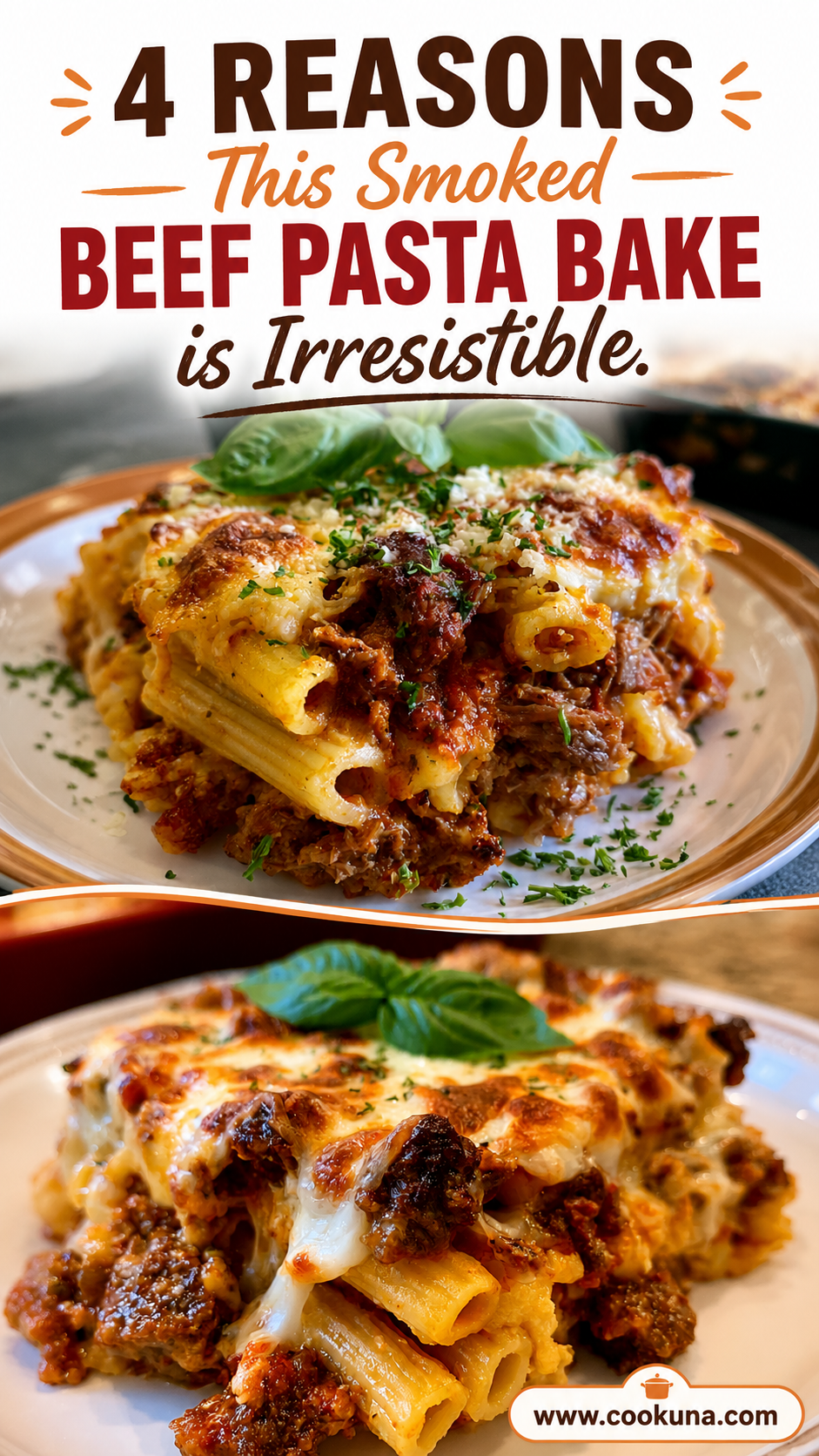 Smoked Beef Pasta Bake