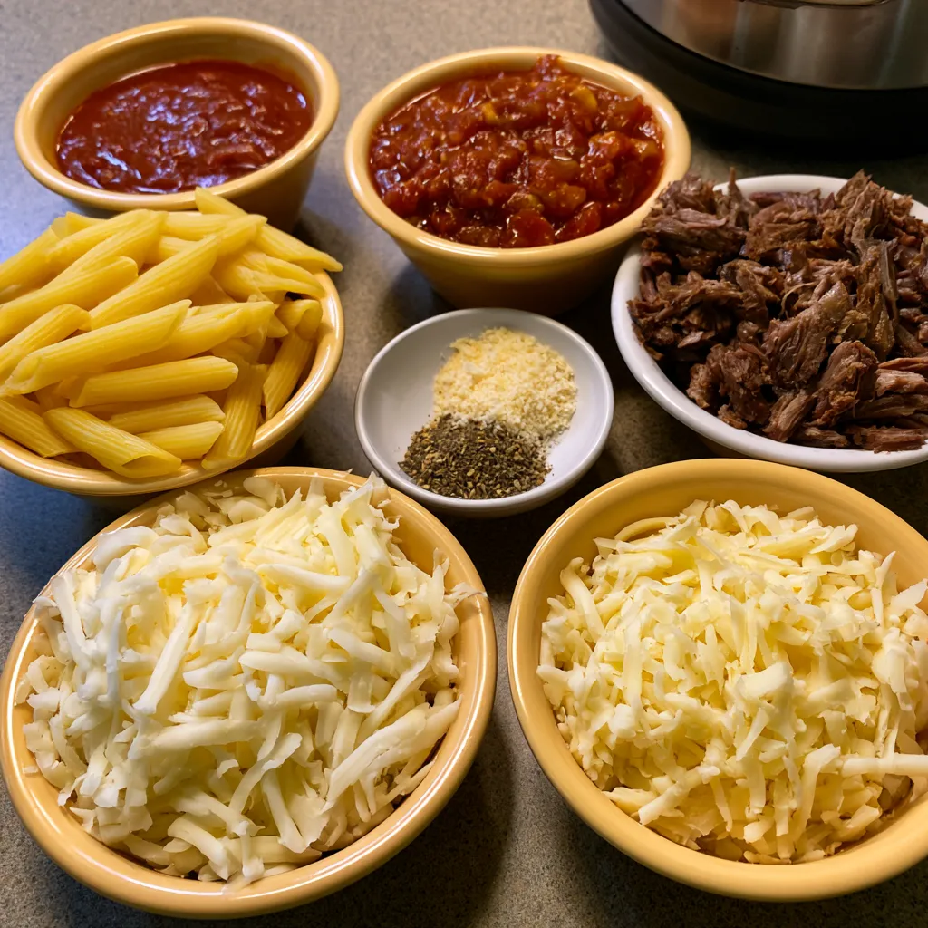 Smoked Beef Pasta Bake