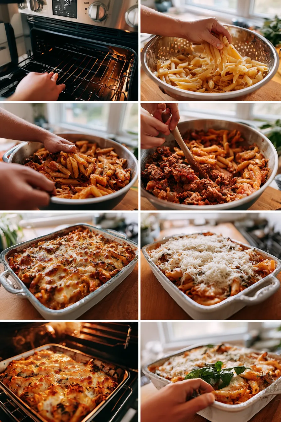 Smoked Beef Pasta Bake