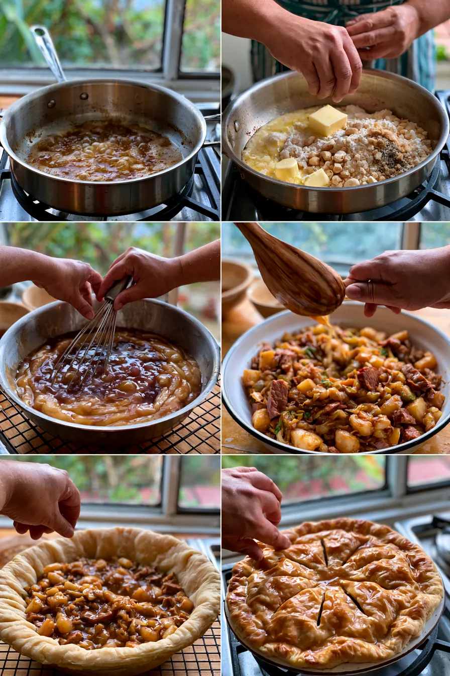 Smoked Beef Pot Pie