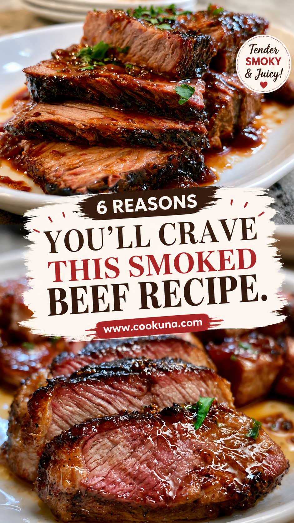 Smoked Beef and Grape Juice Glaze