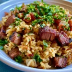 Smoked Beef and Rice
