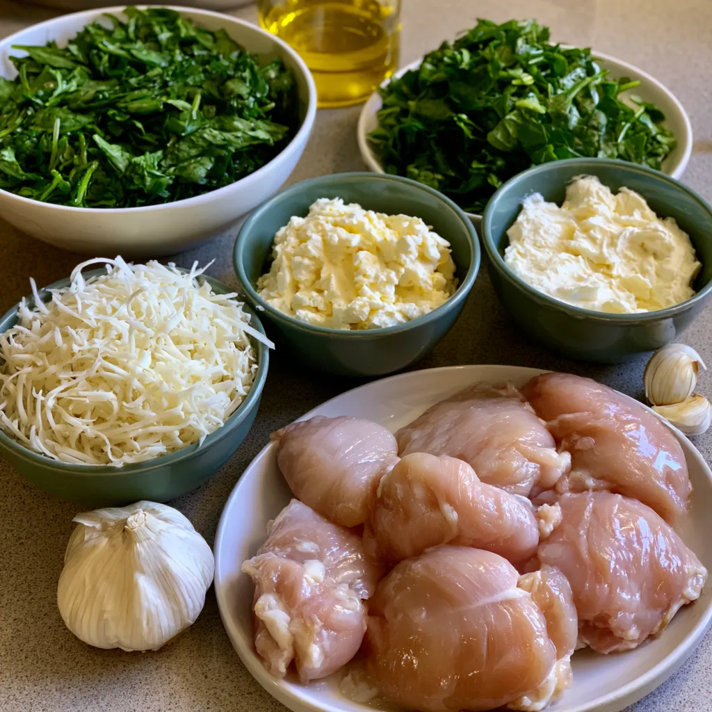 Spinach Stuffed Chicken
