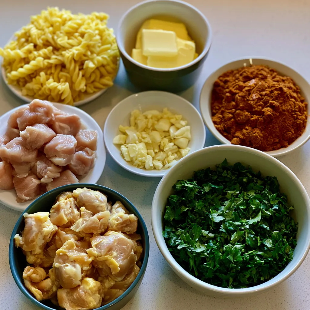 Sticky Smoky Garlic Butter Chicken Pasta