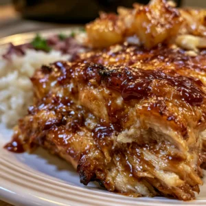 Sweet Hawaiian Crockpot Chicken