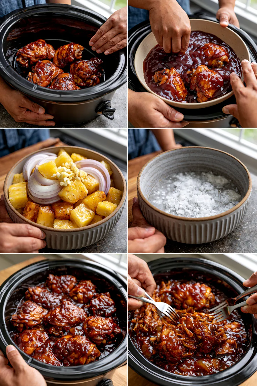 Sweet Hawaiian Crockpot Chicken