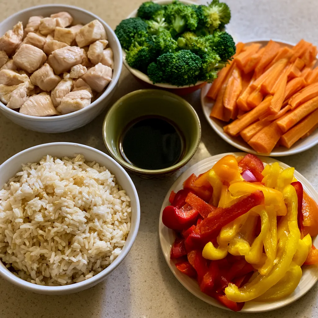 Teriyaki Chicken Rice Bowl