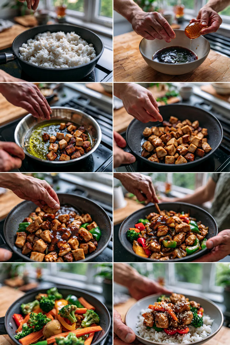 Teriyaki Chicken Rice Bowl