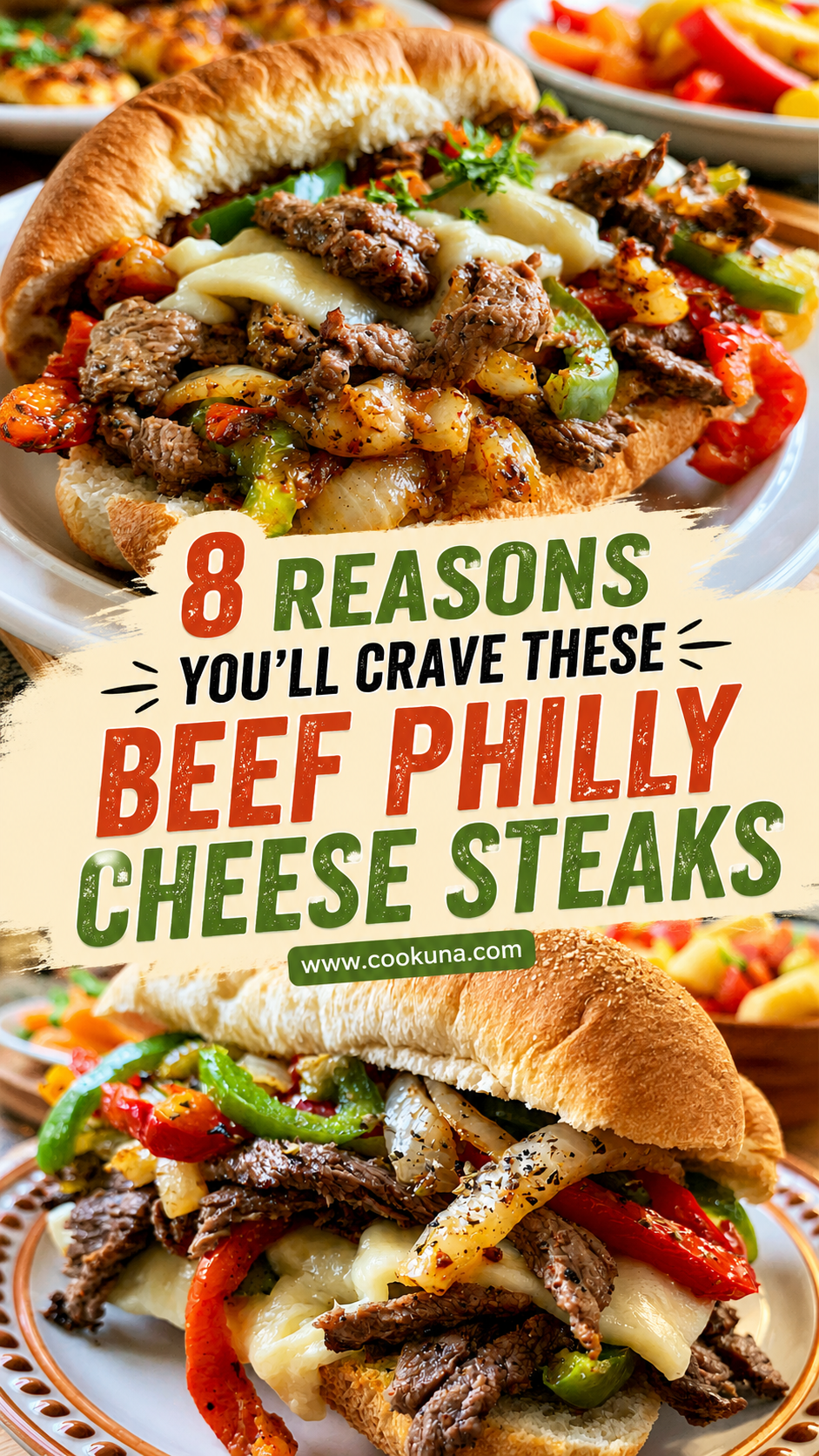 Ultimate Beef Philly Cheese Steaks