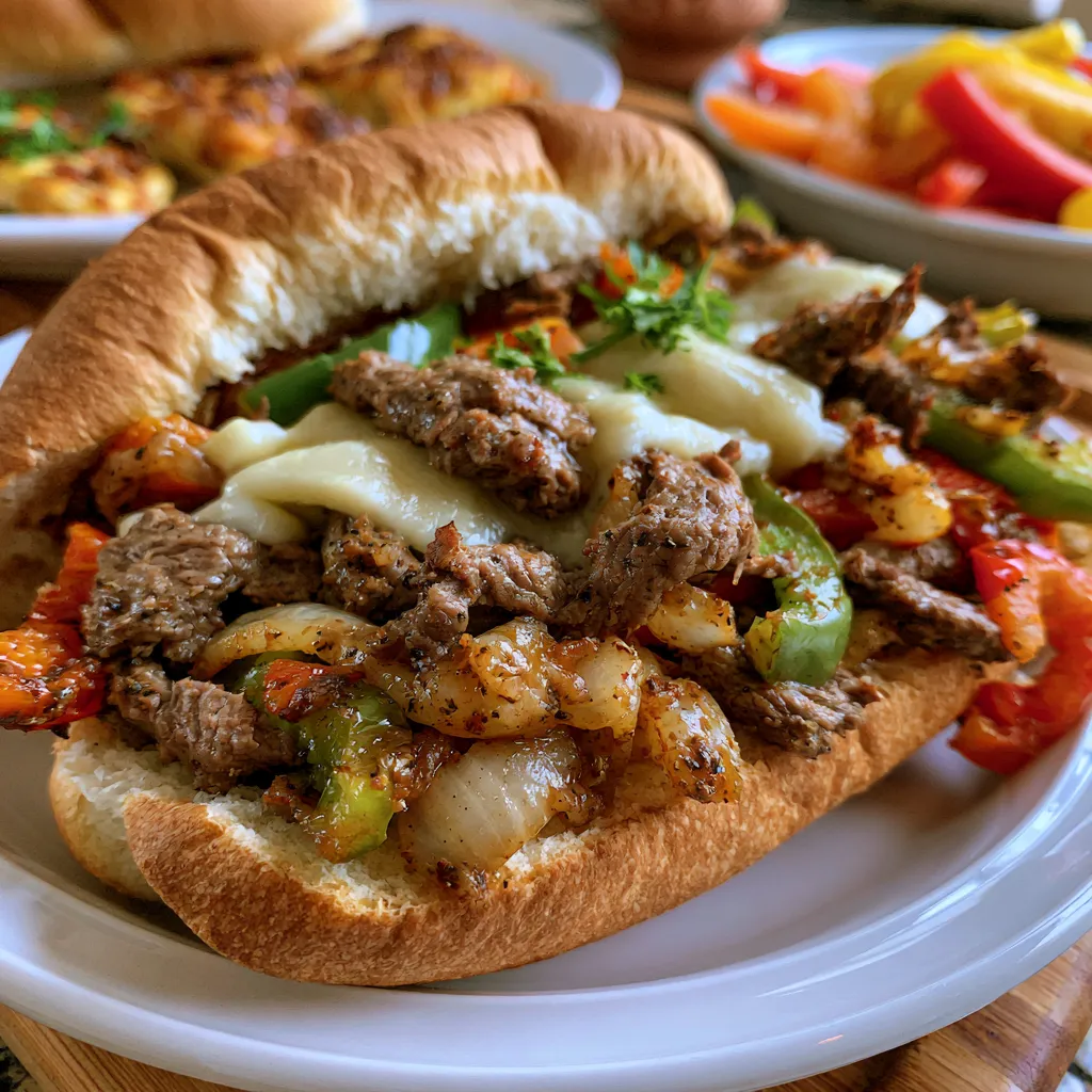 Ultimate Beef Philly Cheese Steaks