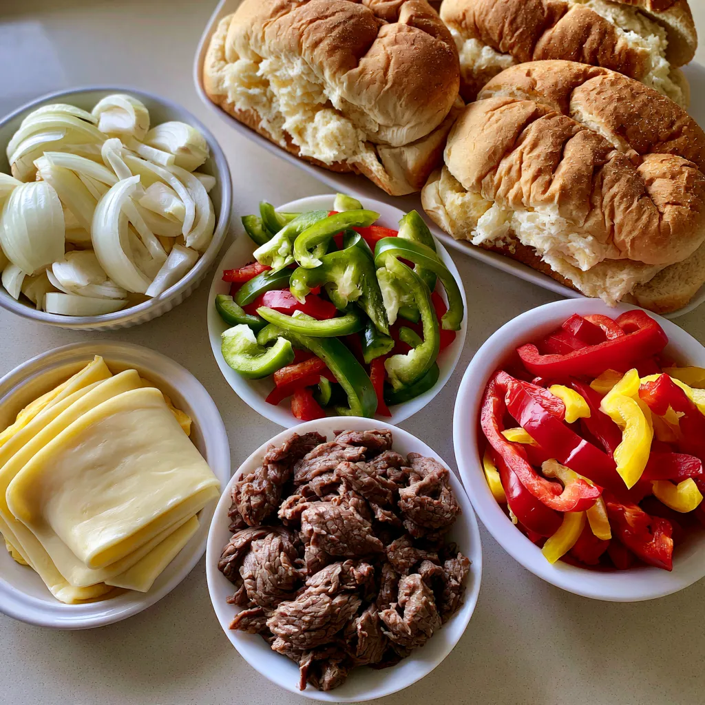 Ultimate Beef Philly Cheese Steaks