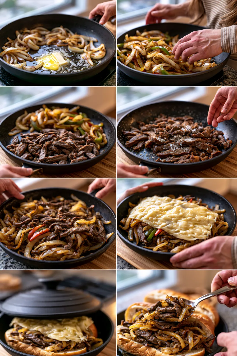 Ultimate Beef Philly Cheese Steaks