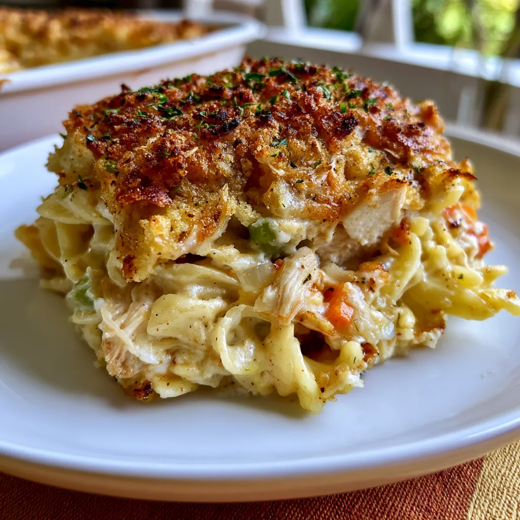 chicken noodle casserole