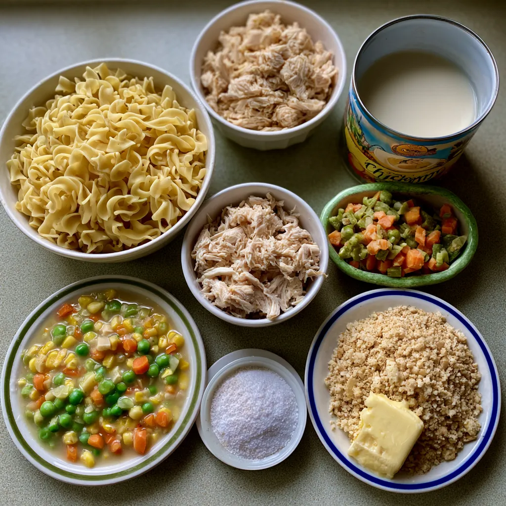 chicken noodle casserole
