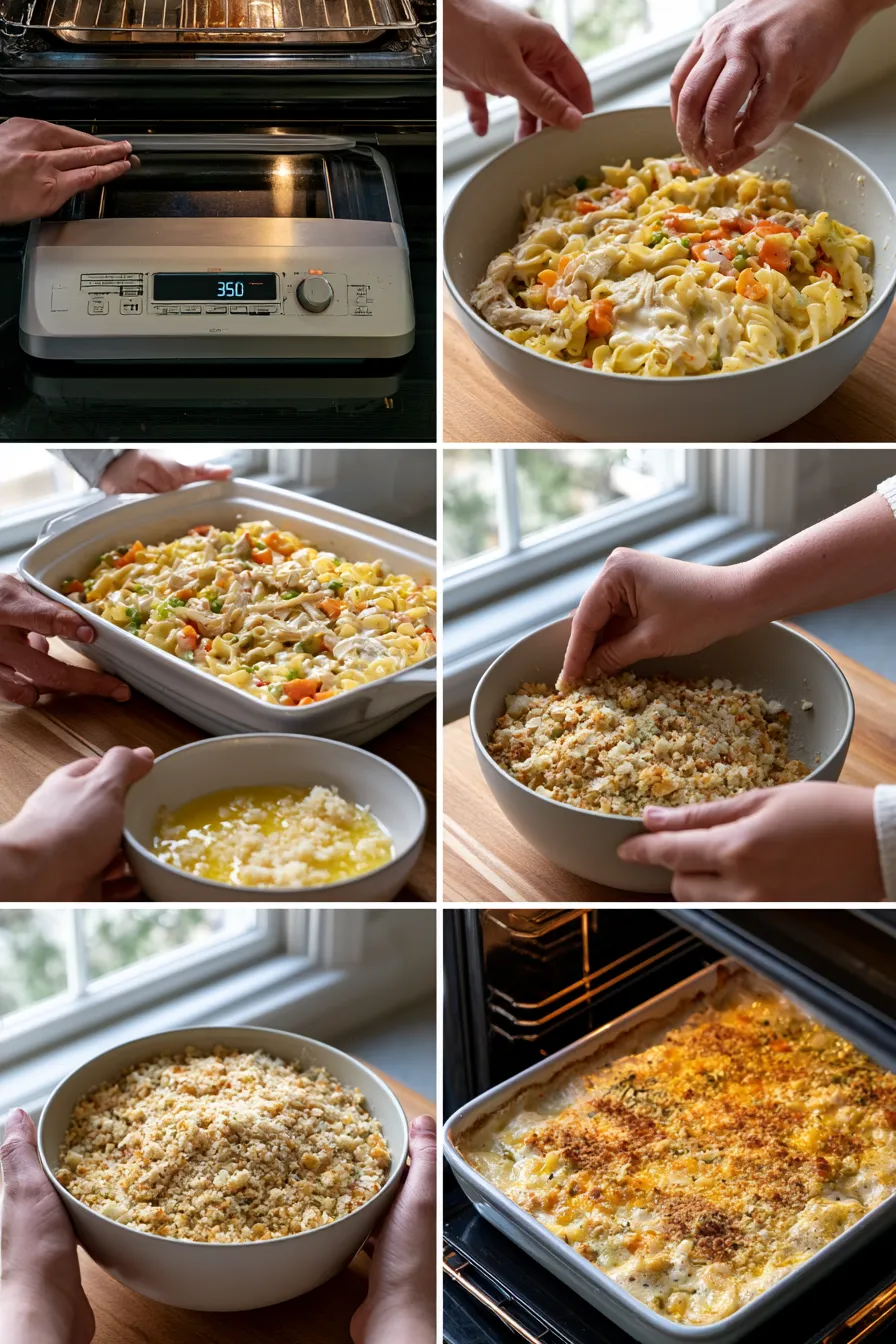 chicken noodle casserole