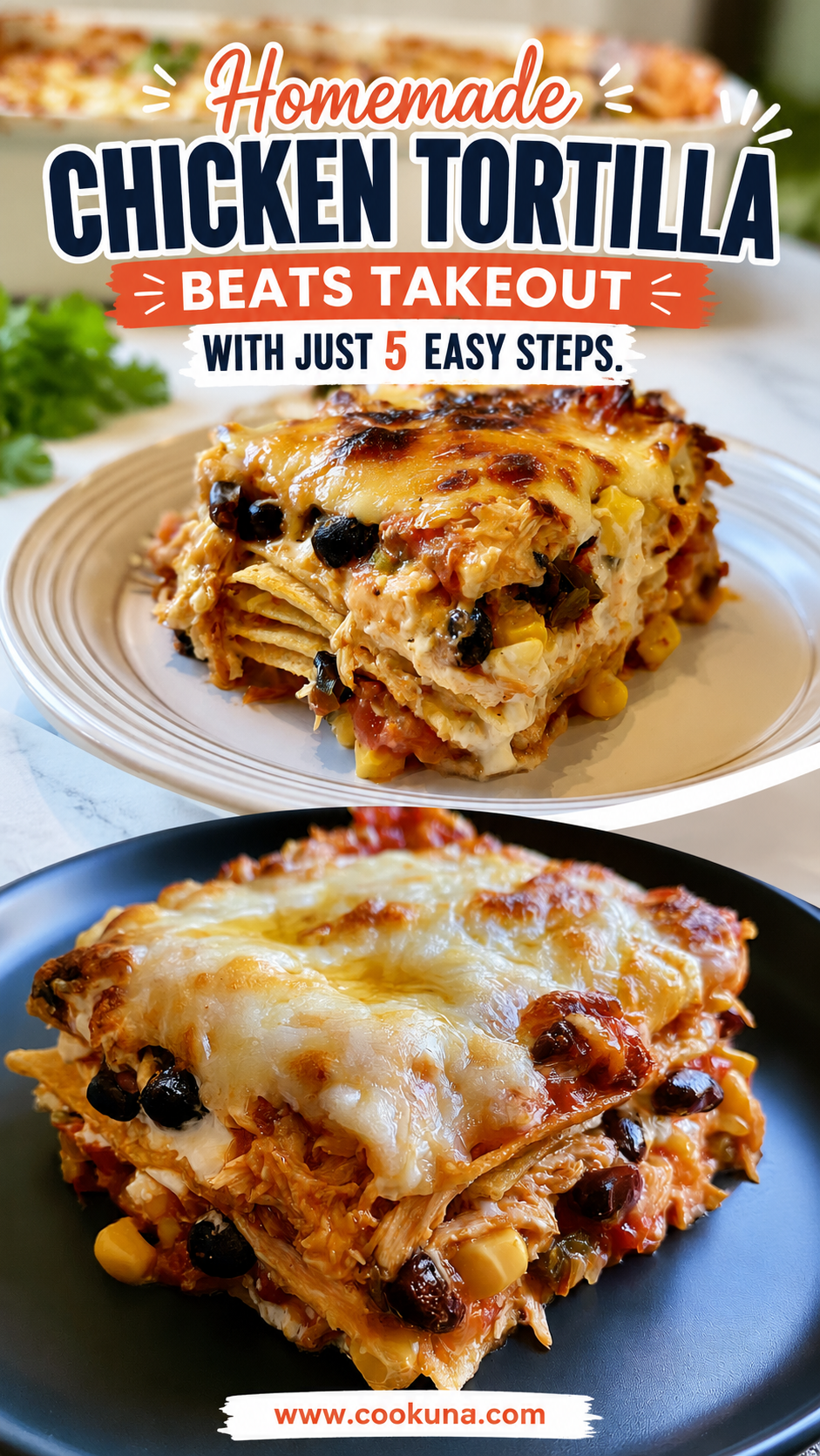 chicken tortilla casserole