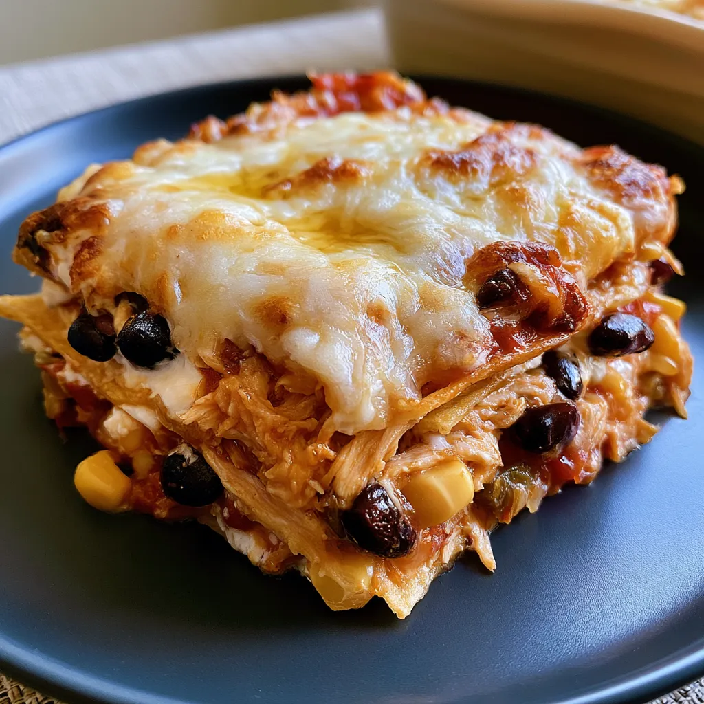 chicken tortilla casserole