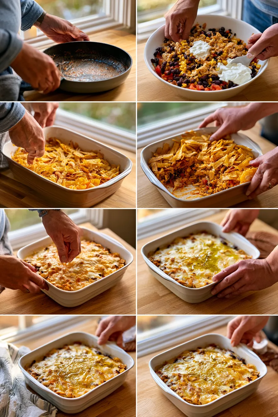 chicken tortilla casserole