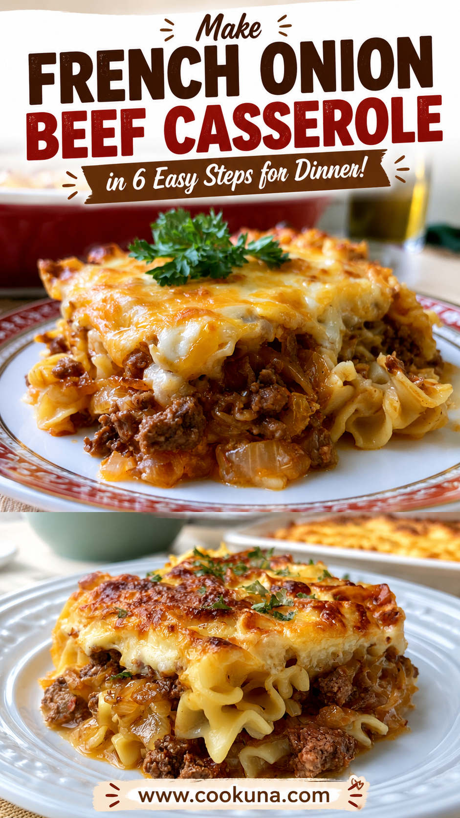 french onion beef casserole