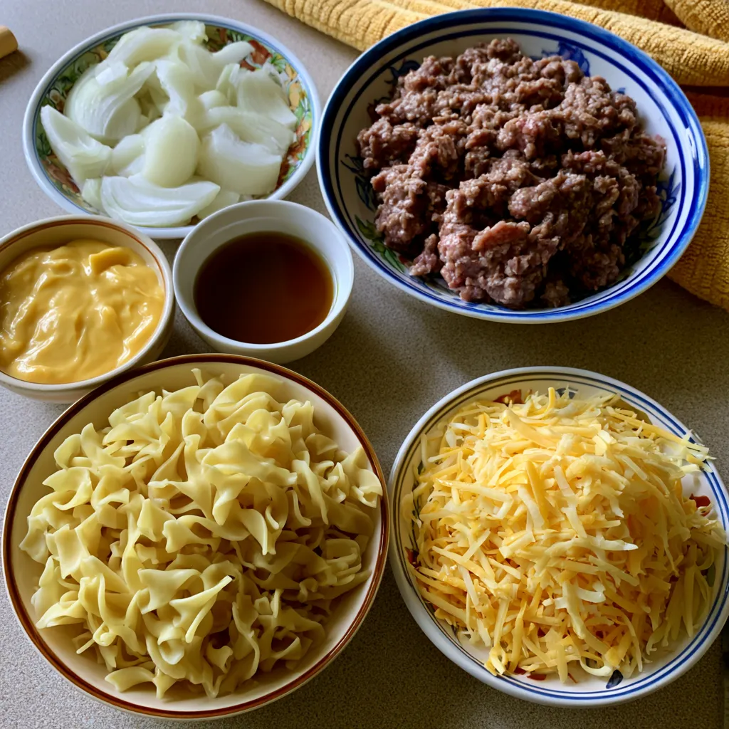 french onion beef casserole