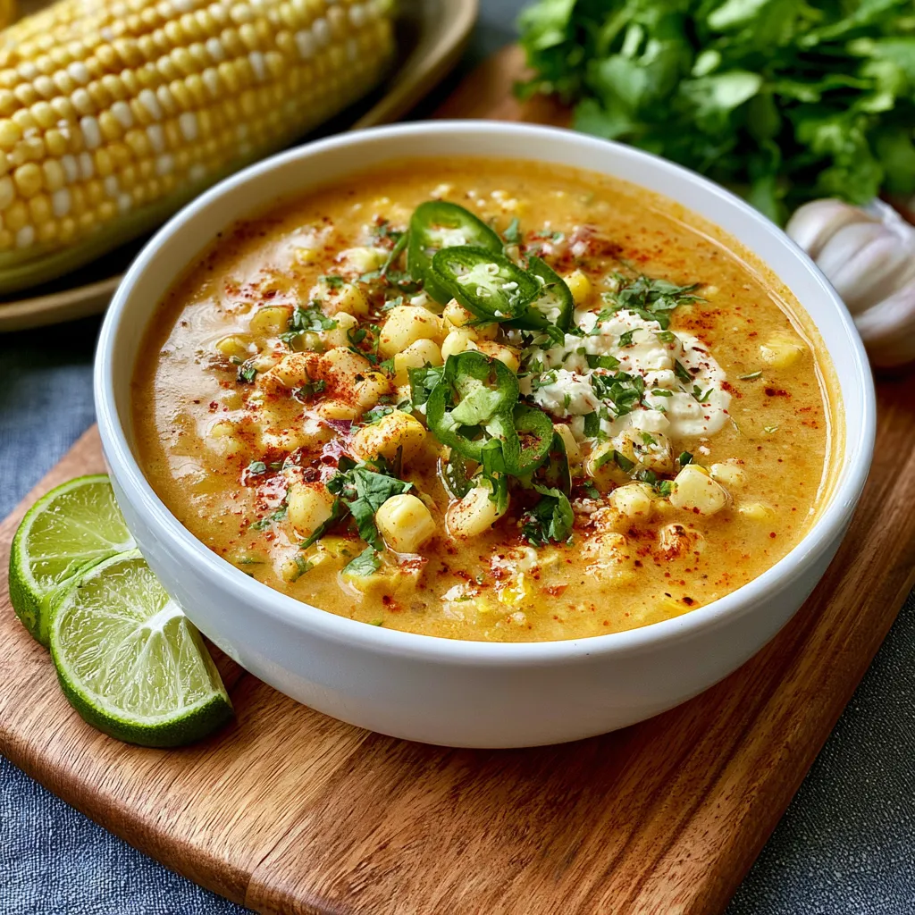 mexican street corn soup