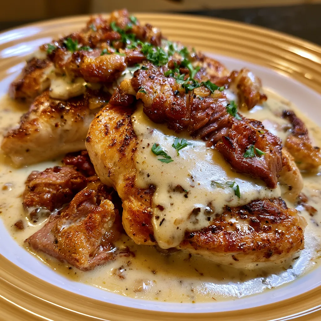 Creamy Smoked Beef Chicken