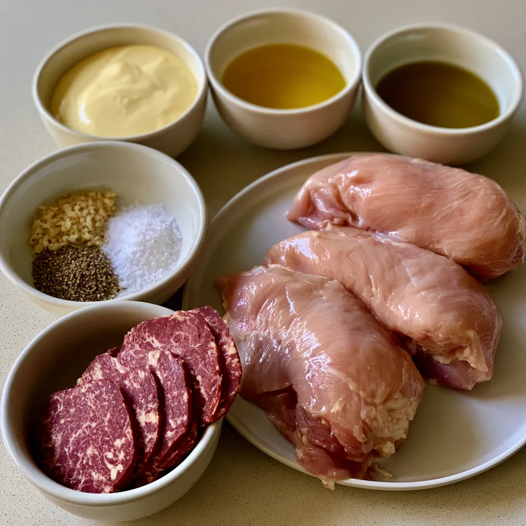Creamy Smoked Beef Chicken