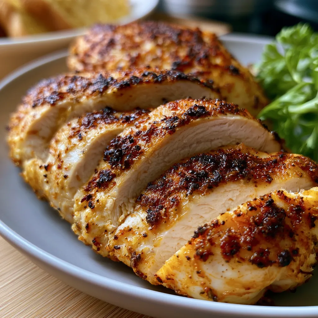 air fryer chicken breast without breading