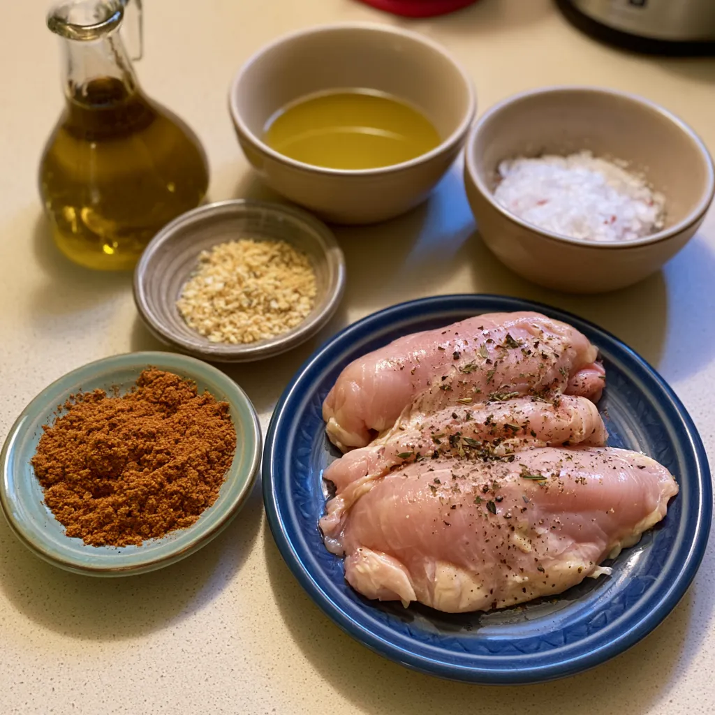 air fryer chicken breast without breading
