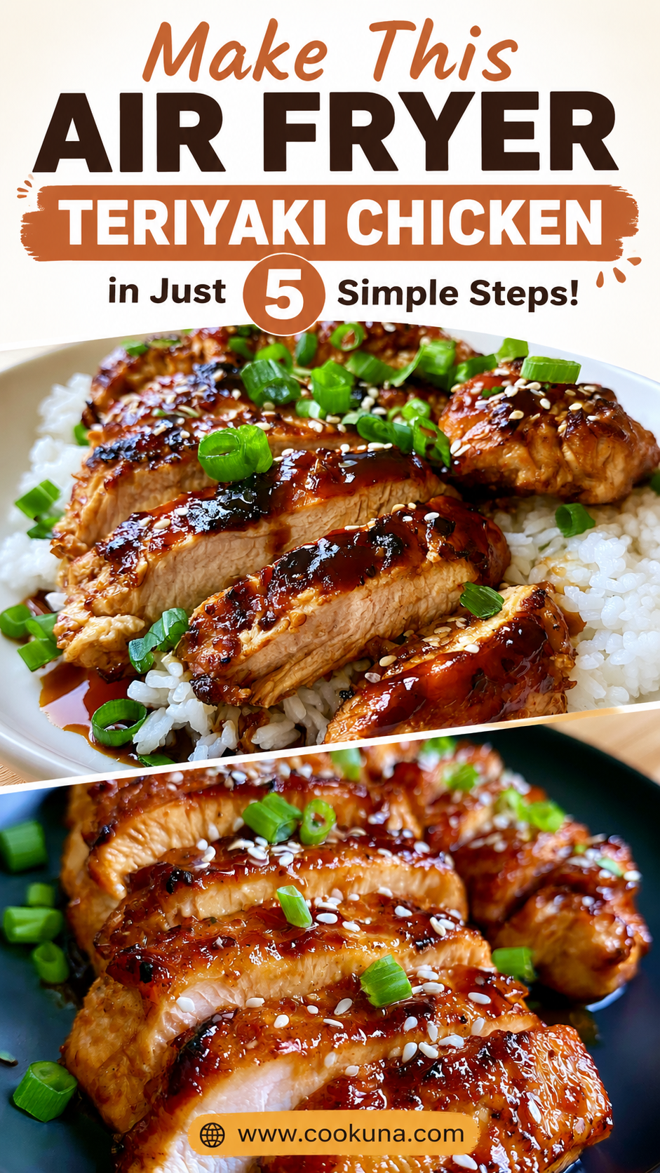 air fryer teriyaki chicken