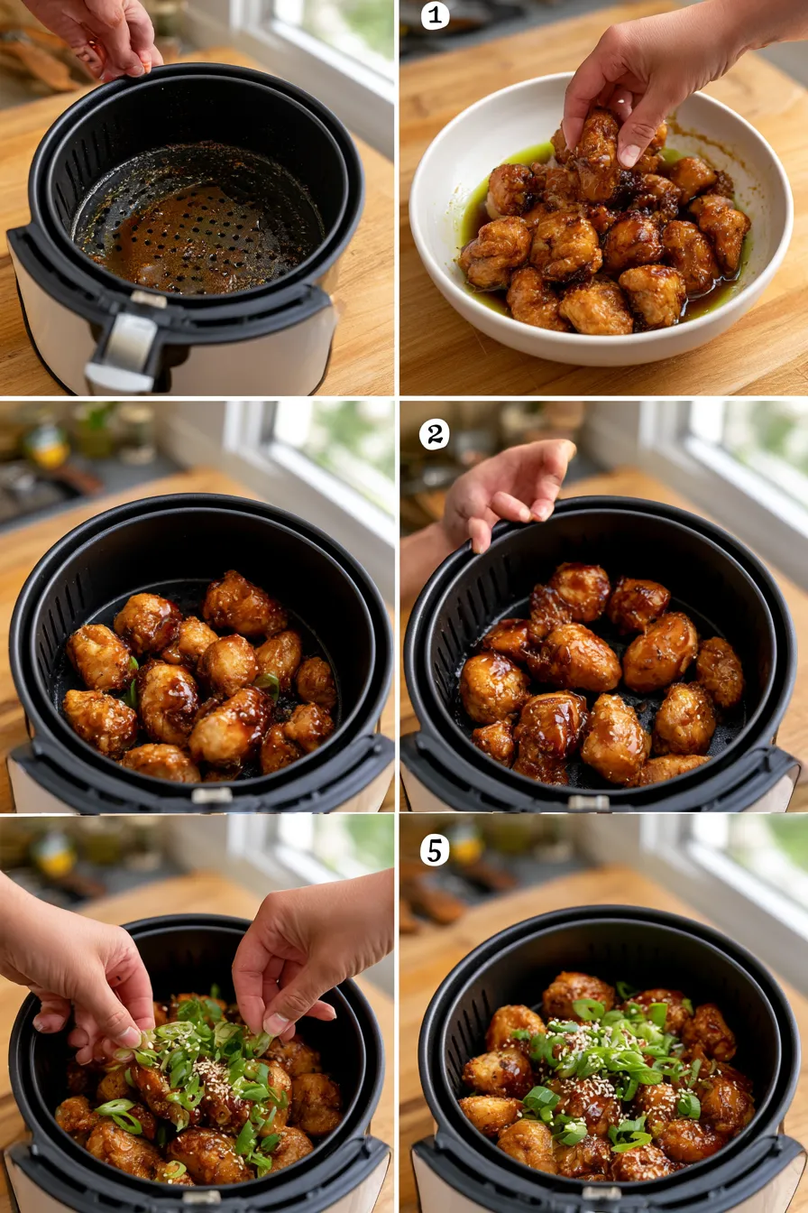 air fryer teriyaki chicken