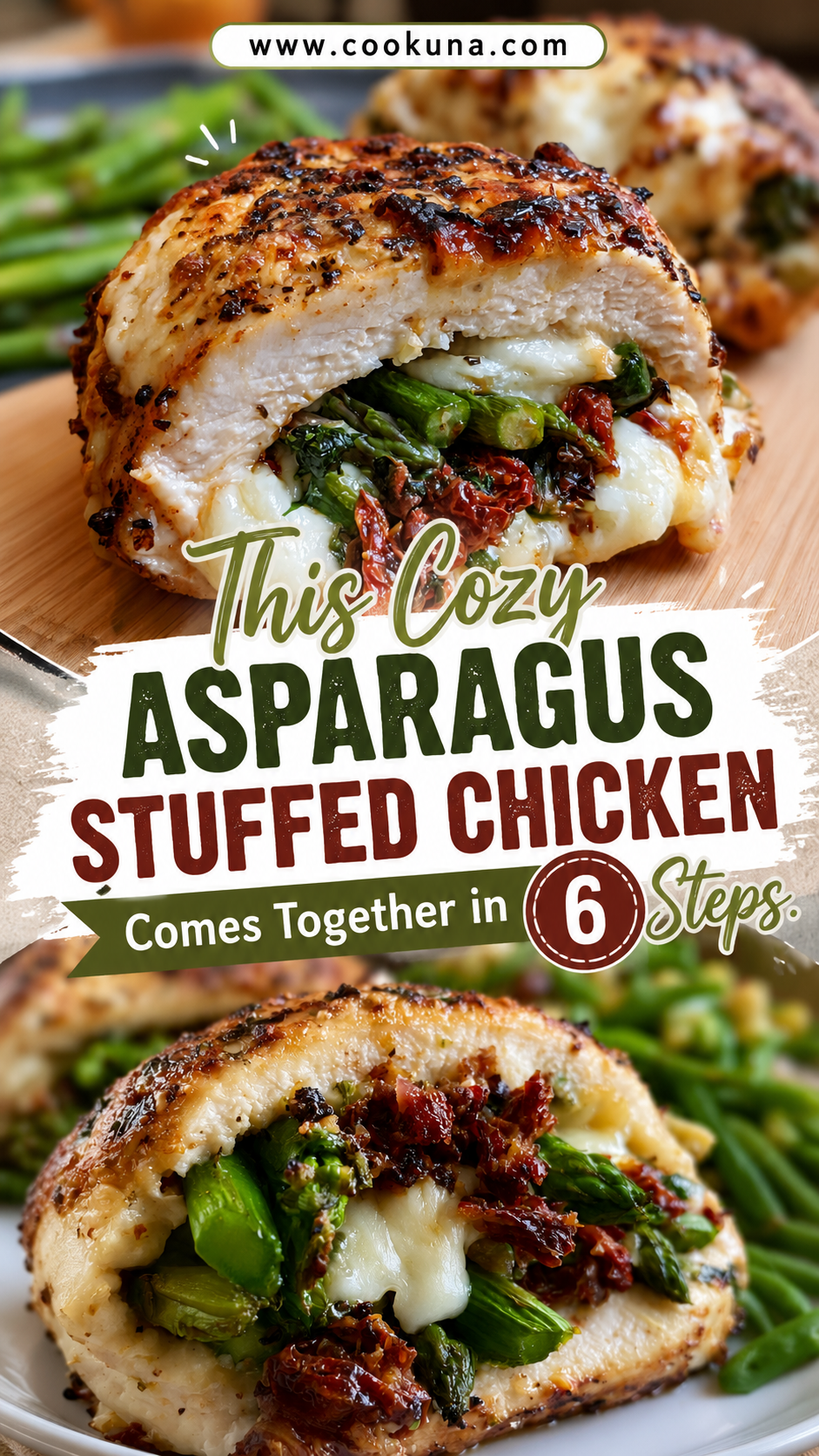 asparagus stuffed chicken breast