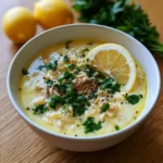 avgolemono greek lemon chicken soup
