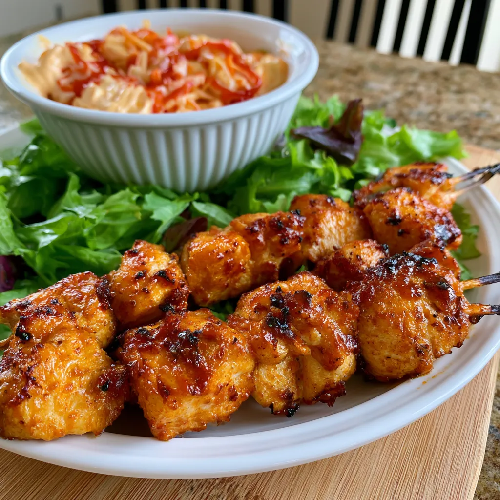 bang chicken skewers