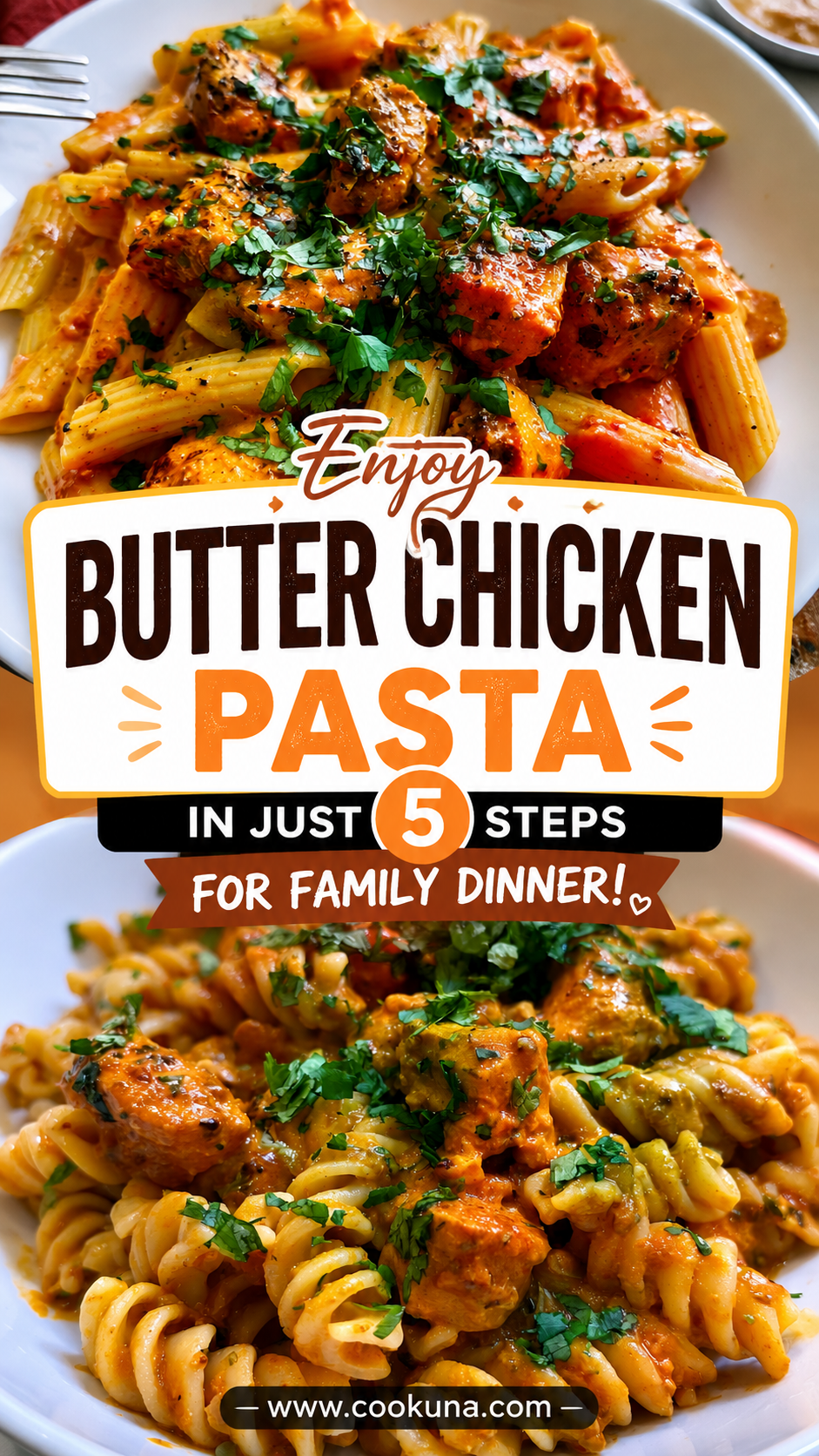 butter chicken pasta