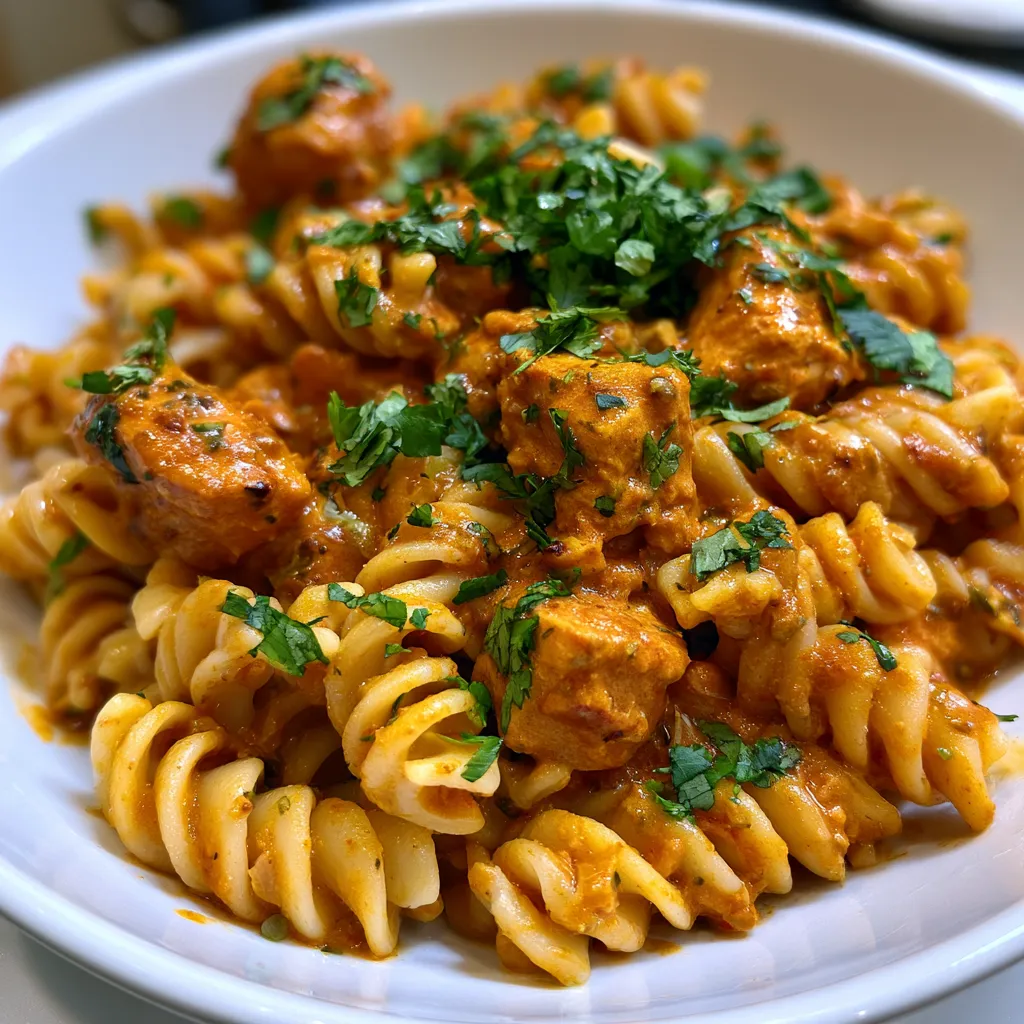 butter chicken pasta