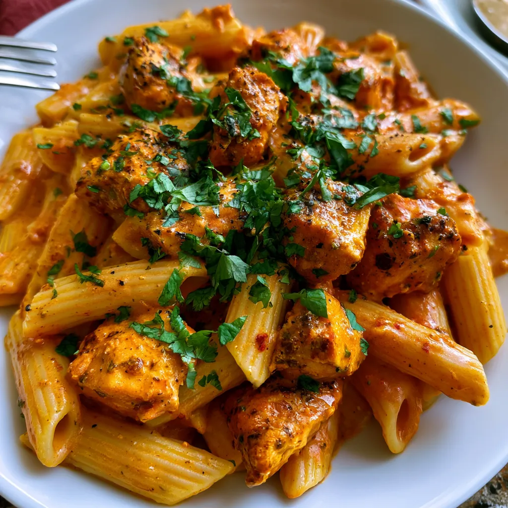 butter chicken pasta
