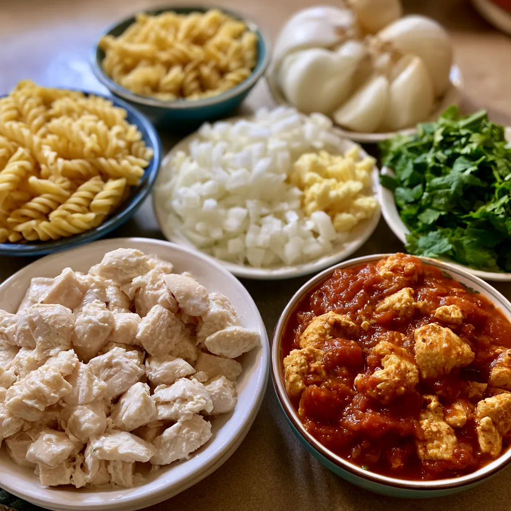 butter chicken pasta