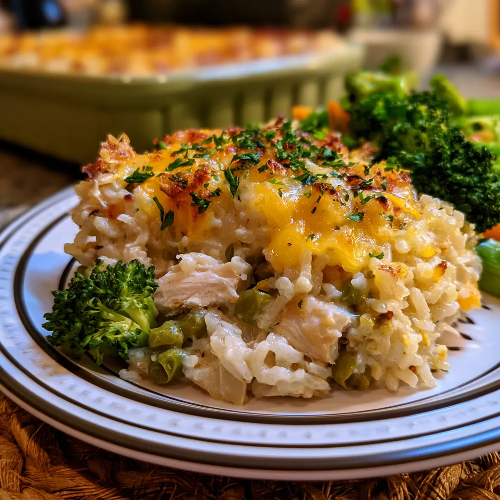 chicken and rice casserole