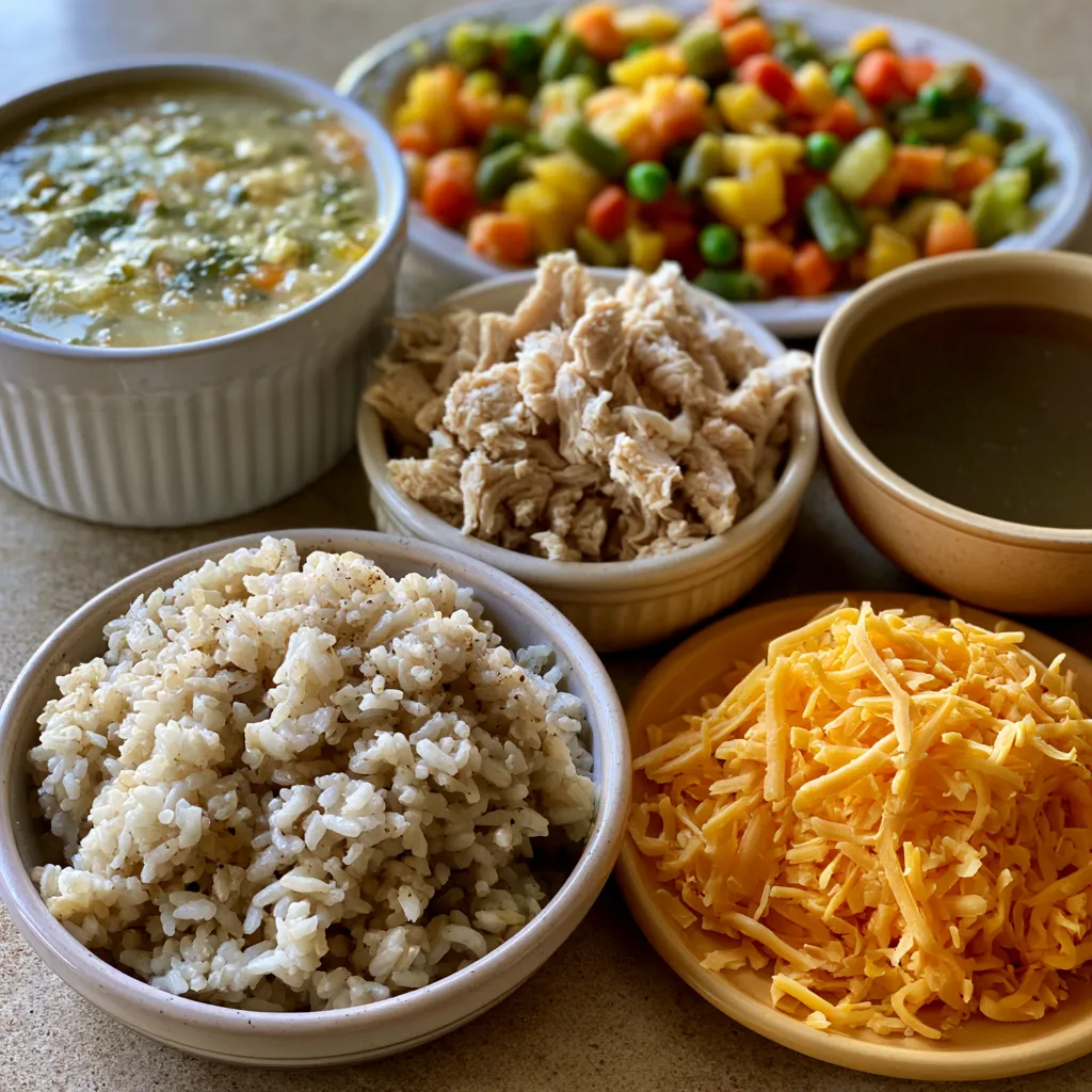 chicken and rice casserole
